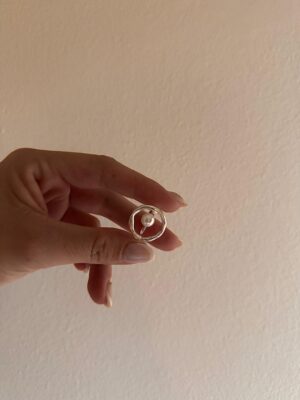 ANILLO ACERO BLANCO