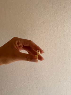 ANILLO ACERO DORADO