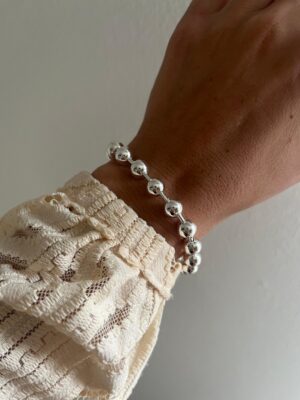 PULSERA ACERO BLANCO