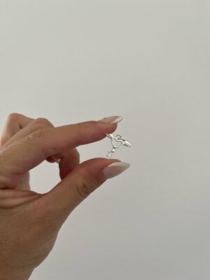 DIJE ACERO BLANCO
