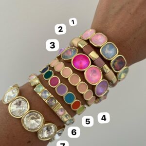PULSERA ACERO DORADO