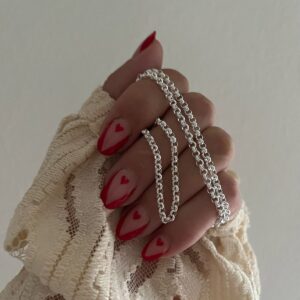 CADENA ACERO BLANCO