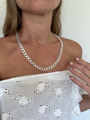 CADENA ACERO BLANCO