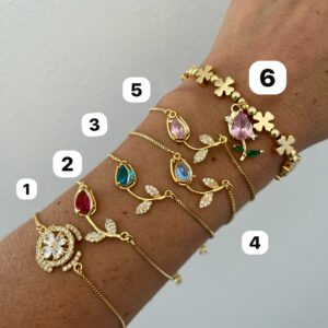 PULSERAS ACERO BLANCO