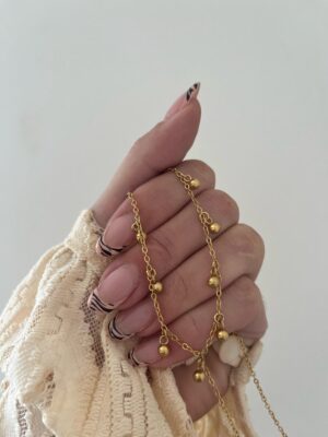 CADENA ACERO DORADO