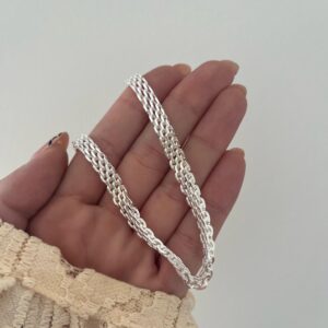 CADENA ACERO BLANCO