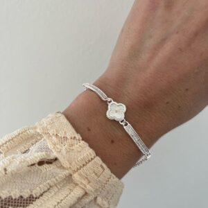 PULSERA ACERO BLANCO