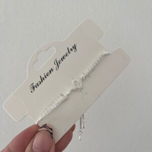 PULSERA ACERO BLANCO