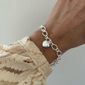 PULSERA ACERO BLANCO
