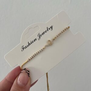 PULSERA ACERO DORADO REGULABLE