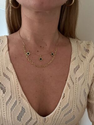 CADENA ACERO DORADO