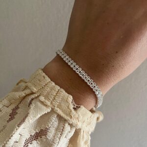 PULSERA ACERO BLANCO