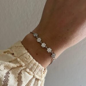 PULSERA ACERO BLANCO