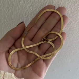 CADENA ACERO DORADO