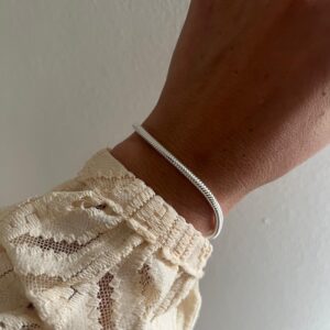 PULSERA ACERO BLANCO