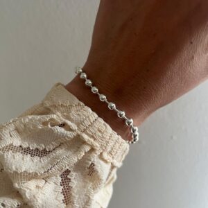PULSERA ACERO BLANCO