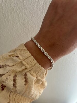 PULSERA ACERO BLANCO