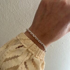 PULSERA ACERO BLANCO
