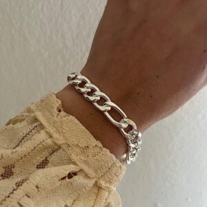 PULSERA ACERO BLANCO