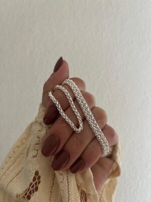 CADENA ACERO BLANCO