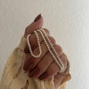 CADENA ACERO BLANCO