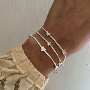 PULSERA ACERO BLANCO