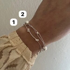 PULSERA ACERO BLANCO