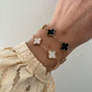 PULSERA ACERO DORADO