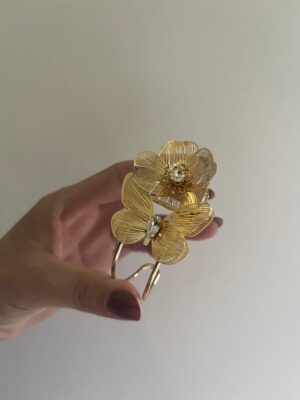 ESCLAVAS ACERO DORADO