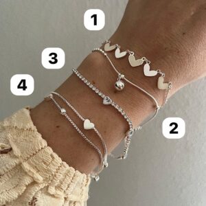 PULSERA ACERO BLANCO