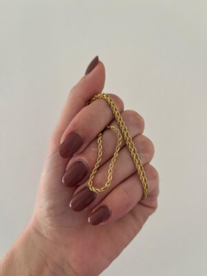 CADENA ACERO DORADO