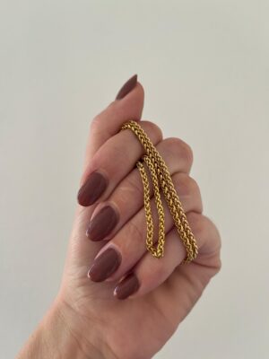 CADENA ACERO DORADO