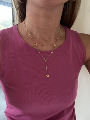 CADENA ACERO DORADO