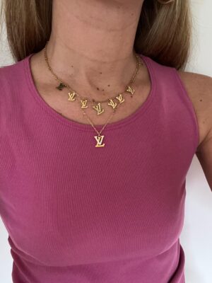 CADENA ACERO DORADO