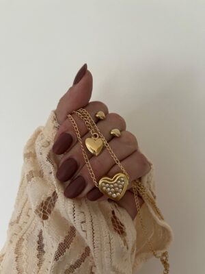 SET ACERO DORADO