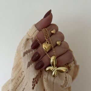 SET ACERO DORADO