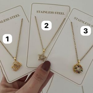 CONJUNTO CADENA MAS DIJE GIRATORIO