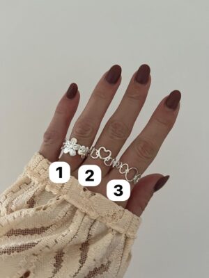 ANILLO ACERO BLANCO