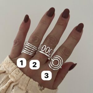 ANILLO ACERO BLANCO