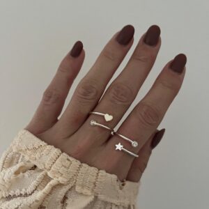 ANILLO ACERO BLANCO