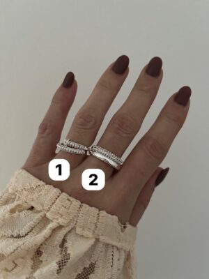 ANILLO ACERO BLANCO