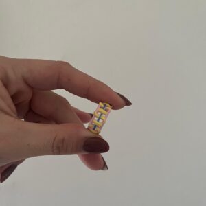 ANILLO ACERO DORADO