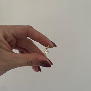 ANILLO ACERO DORADO