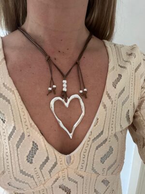 CHOCKER PLATEADO
