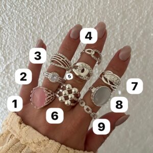 ANILLO ACERO BLANCO