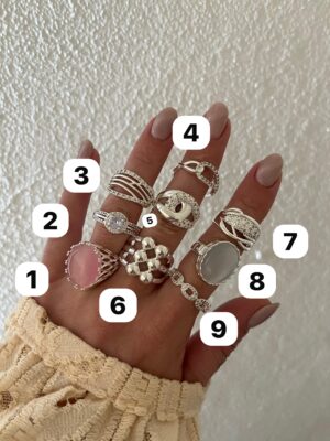 ANILLO ACERO BLANCO