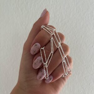 CADENA ACERO BLANCO