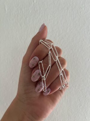 CADENA ACERO BLANCO