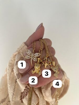 CADENA ACERO DORADO
