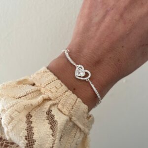 PULSERA ACERO BLANCO